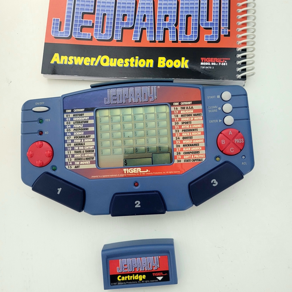 Tiger Electronics Jeopardy! Handheld Game